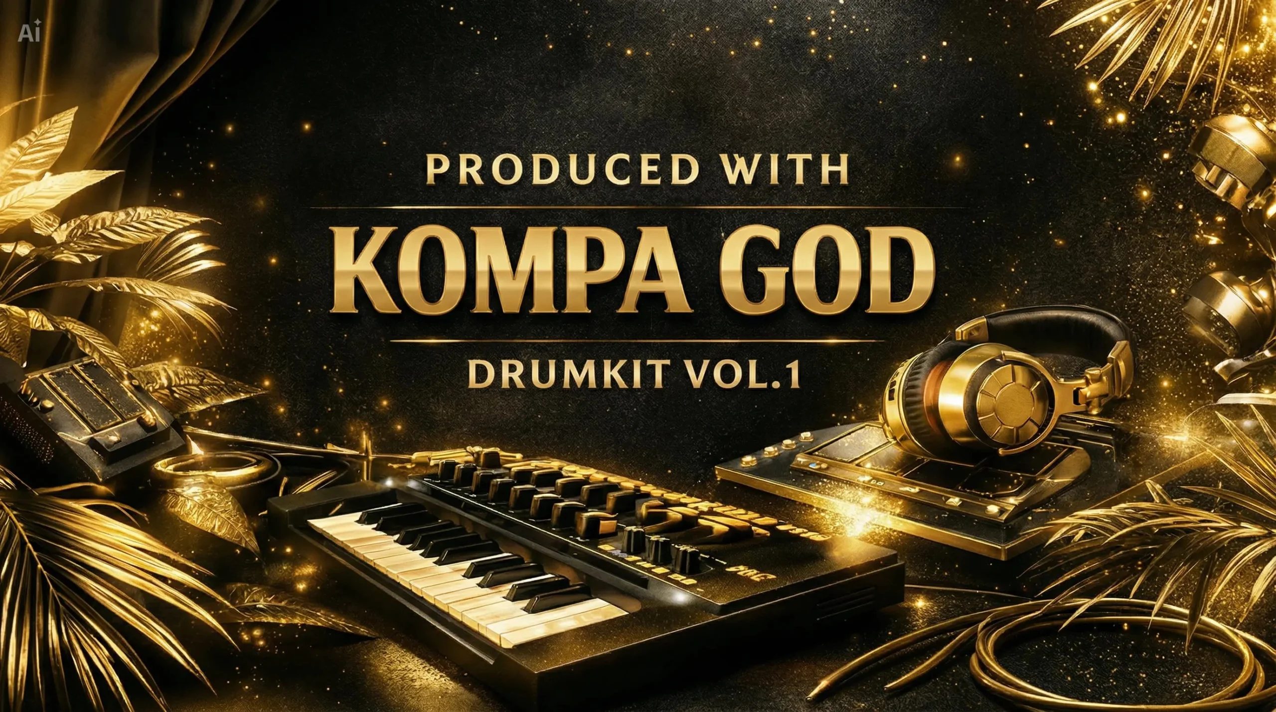 Music production Kompa Gouyad with drumkit FL Studio