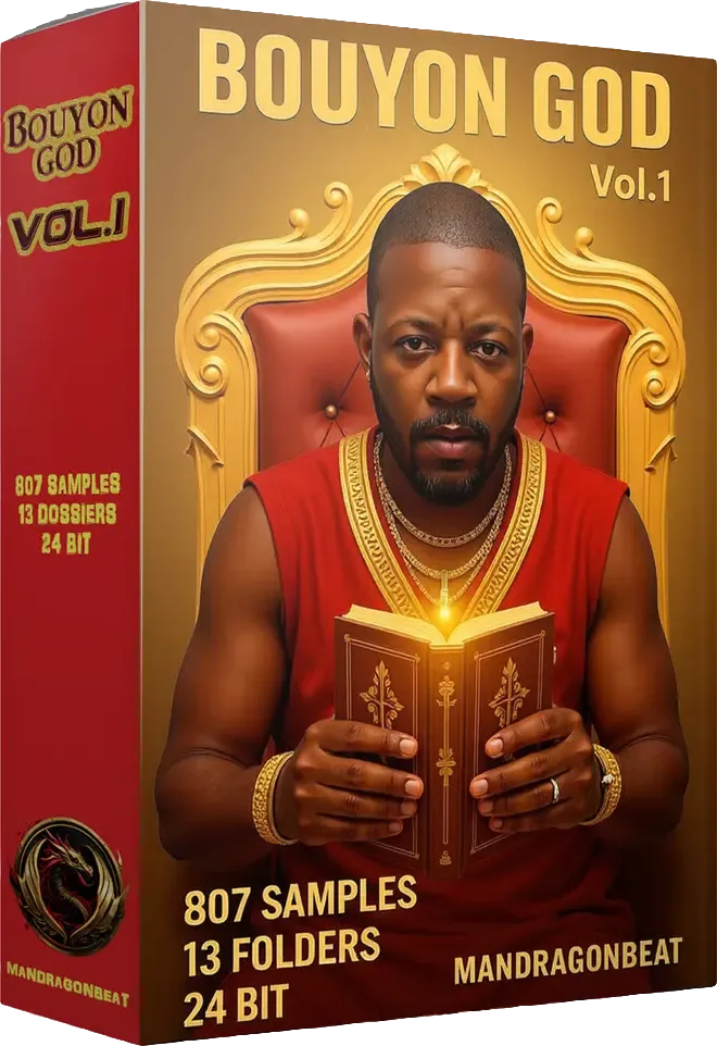 Bouyon God Drumkit Vol.1 cover — Mandragonbeat