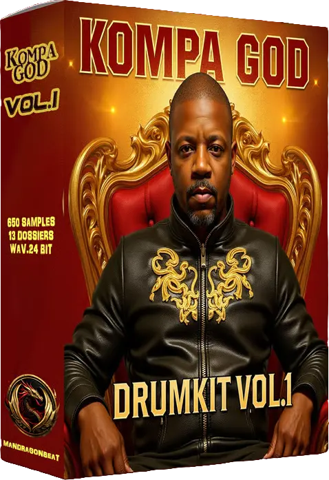 Kompa God Drumkit Vol.1 — Kompa Gouyad WAV Samples by Mandragonbeat