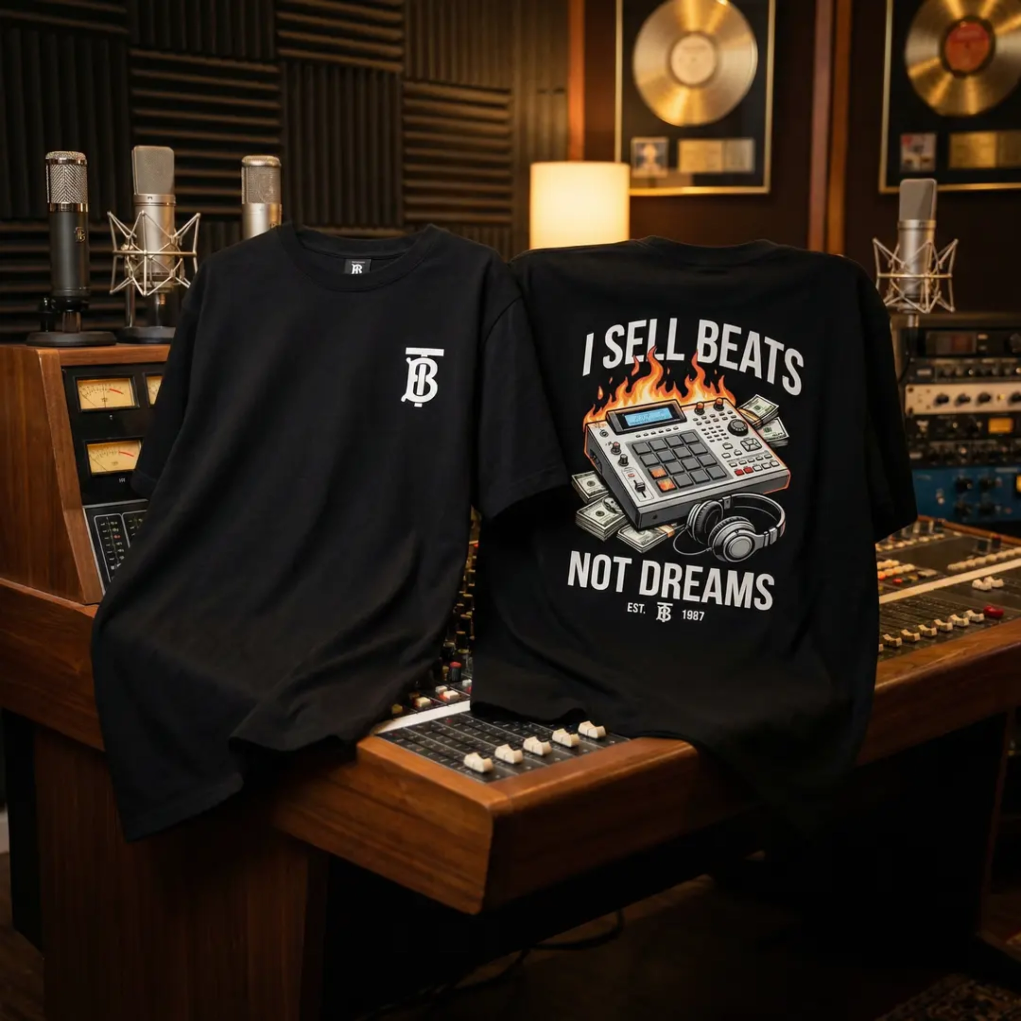 Beats Seller Luxury Music Studio Lifestyle — Caribbean Producer Streetwear by Mandragonbeat