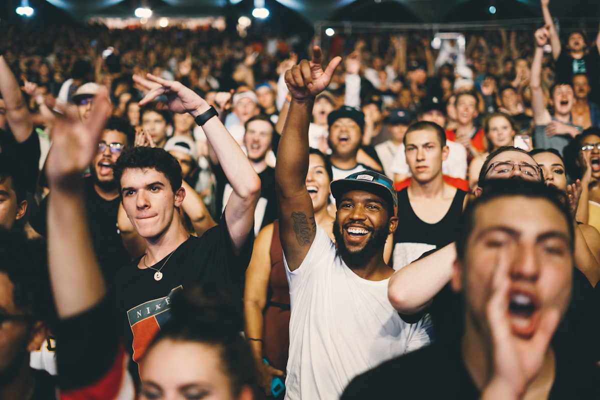 Jump Up crowd at a Caribbean Bouyon concert — top bouyon songs to listen to in 2025